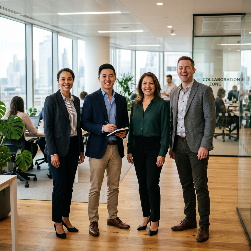 Equipe de consultores profissionais